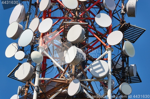 Image of Transmitter tower detail