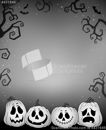 Image of Halloween pumpkins thematics image 4