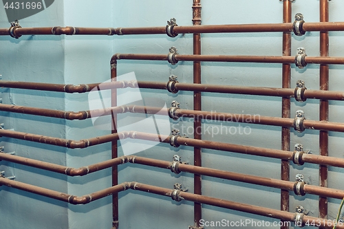 Image of Many Heating Pipes