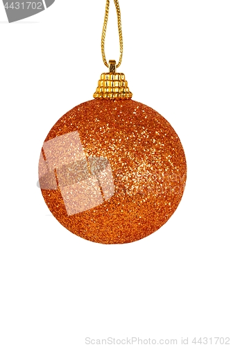 Image of Christmas bauble on white