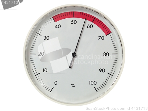 Image of Round dial hygrometer