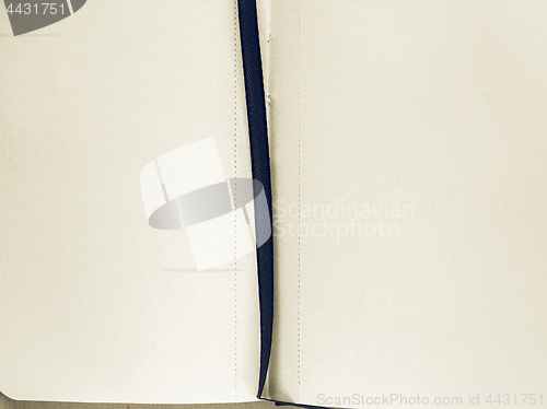 Image of Vintage looking Note pad page