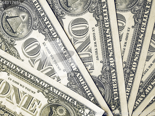 Image of Vintage Dollar notes 1 Dollar