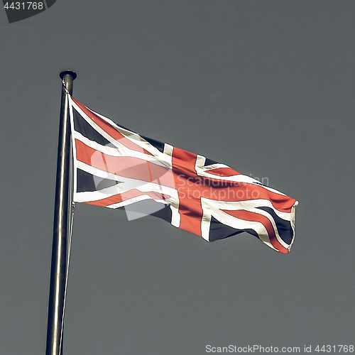 Image of Vintage looking UK Flag