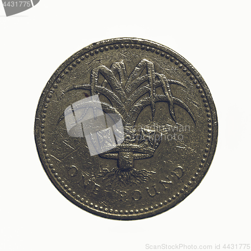 Image of Vintage One Pound coin