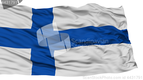 Image of Isolated Finland Flag
