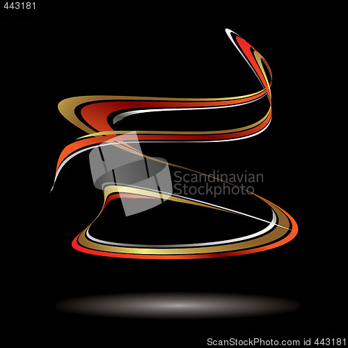 Image of ribbon smoke