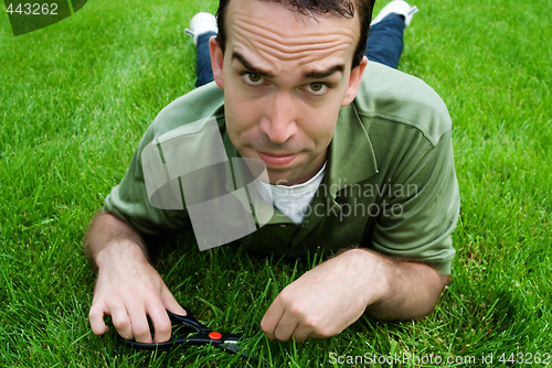 Image of Cutting The Grass