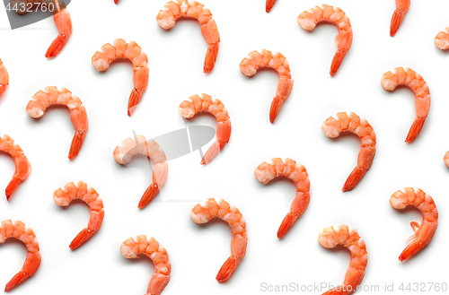 Image of boiled prawn pattern