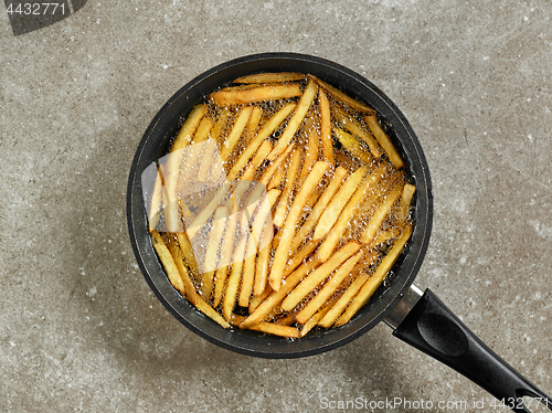 Image of frying french fries