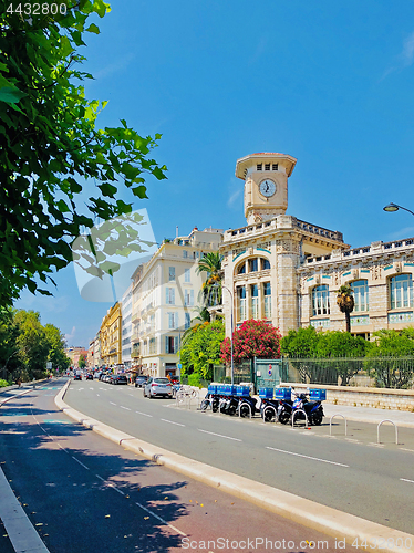 Image of View of School Massena building in Nice