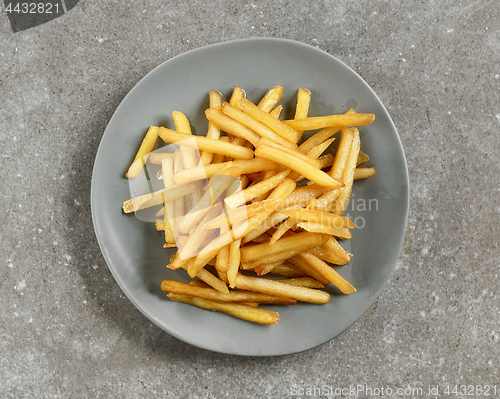 Image of plate of french fries 