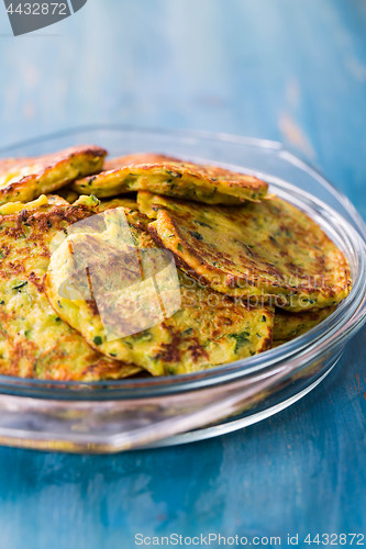 Image of Low carb zucchini pancake