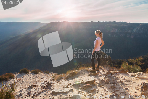 Image of Views for miles from high up on the cliff tops