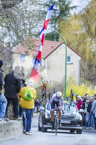 Image of The Cyclist Laurent Didier - Paris-Nice 2016