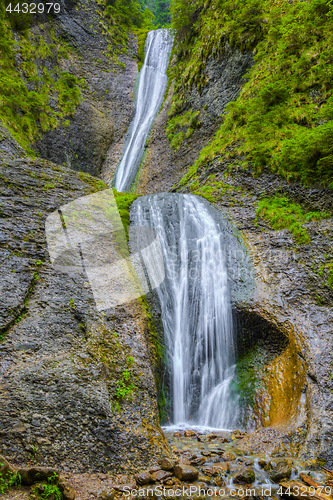 Image of Duruitoarea Waterfall - Ceahlau Massif, Romania