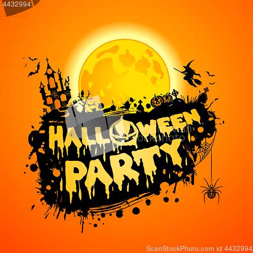 Image of Happy Halloween Party Poster