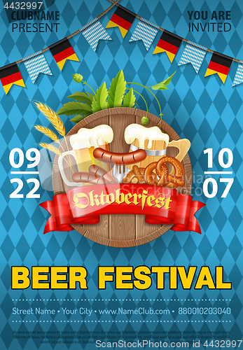 Image of Oktoberfest Beer Festival Poster