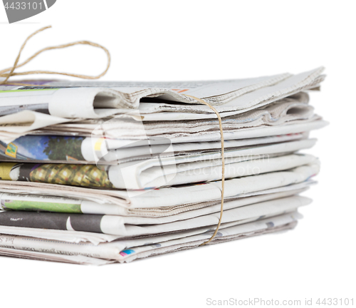 Image of Pile of newspapers