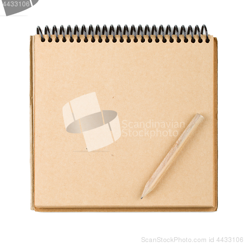 Image of Notepad with small pencil