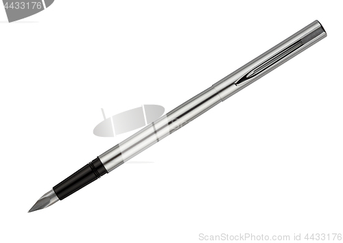 Image of Silver fountain pen