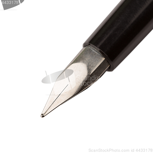 Image of Close up of fountain pen nib