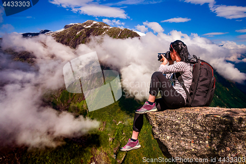 Image of Nature photographer Norway Lofoten archipelago.