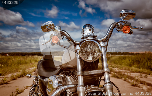 Image of Motorcycle on the road