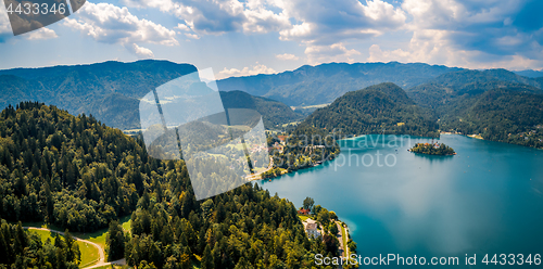 Image of Slovenia - resort Lake Bled.