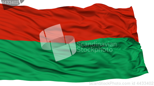 Image of Isolated Lapaz City Flag