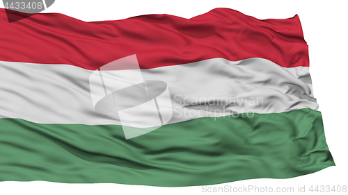 Image of Isolated Hungary Flag