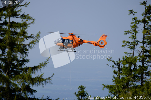 Image of Mountain rescue helicopter