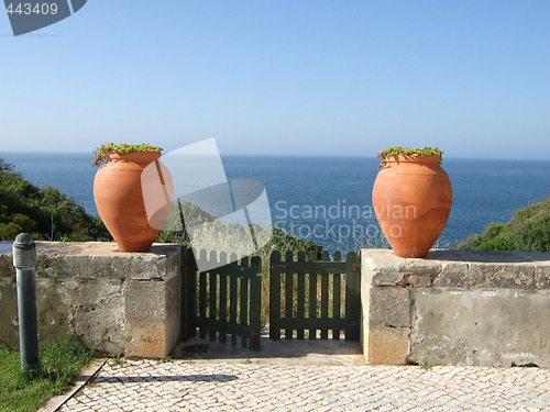 Image of Two flowerpots