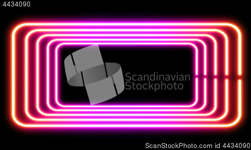 Image of background of neon colour light