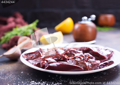 Image of raw liver