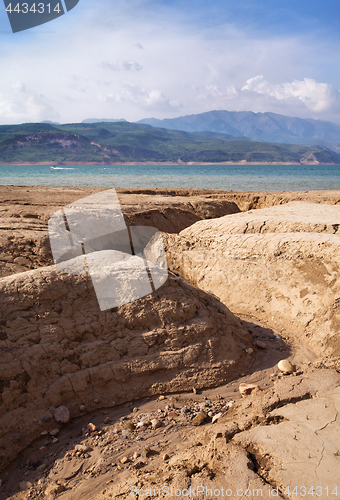 Image of Coastal earth erosion