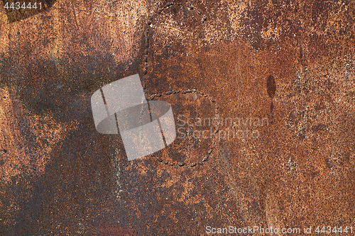 Image of Dark rusty metal texture background.