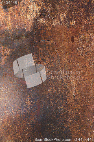 Image of Dark rusty metal texture background.