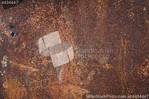 Image of Dark rusty metal texture background.