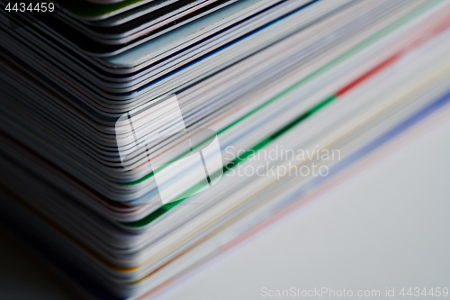 Image of Stack of credit cards