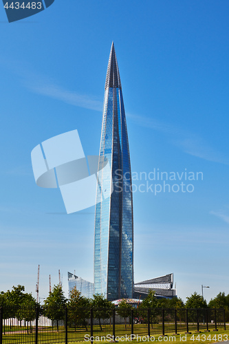 Image of Lakhta center in St. Petersburg