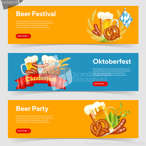 Image of Oktoberfest Beer Festival Banners