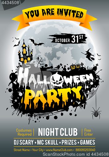 Image of Happy Halloween Party Poster