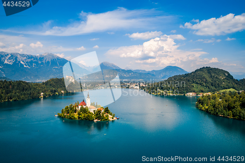 Image of Slovenia - resort Lake Bled.