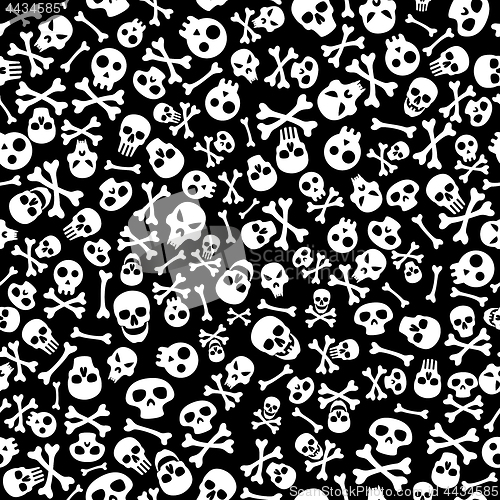 Image of Seamless Halloween Pattern