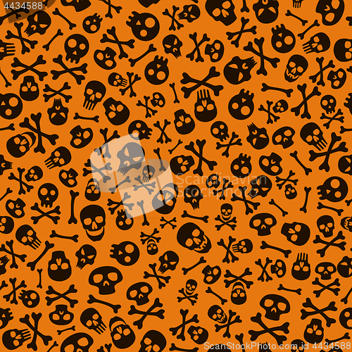 Image of Seamless Halloween Pattern