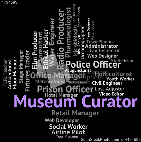 Image of Museum Curator Indicates Archive Curators And Job