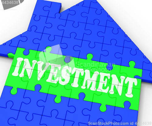 Image of Investment House Means Investing In Real Estate