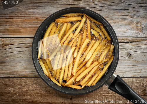 Image of frying french fries