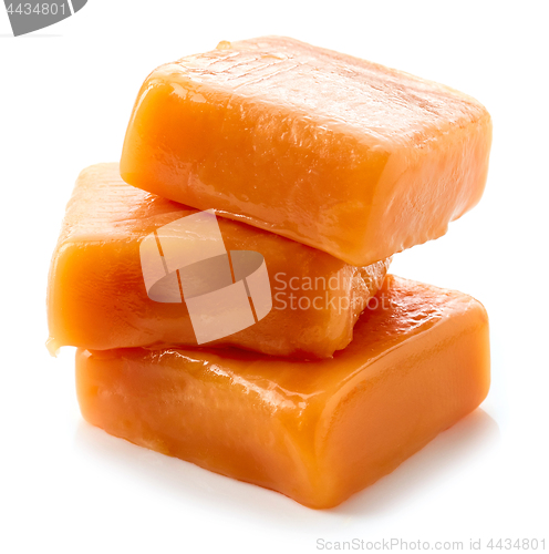 Image of soft caramel candies